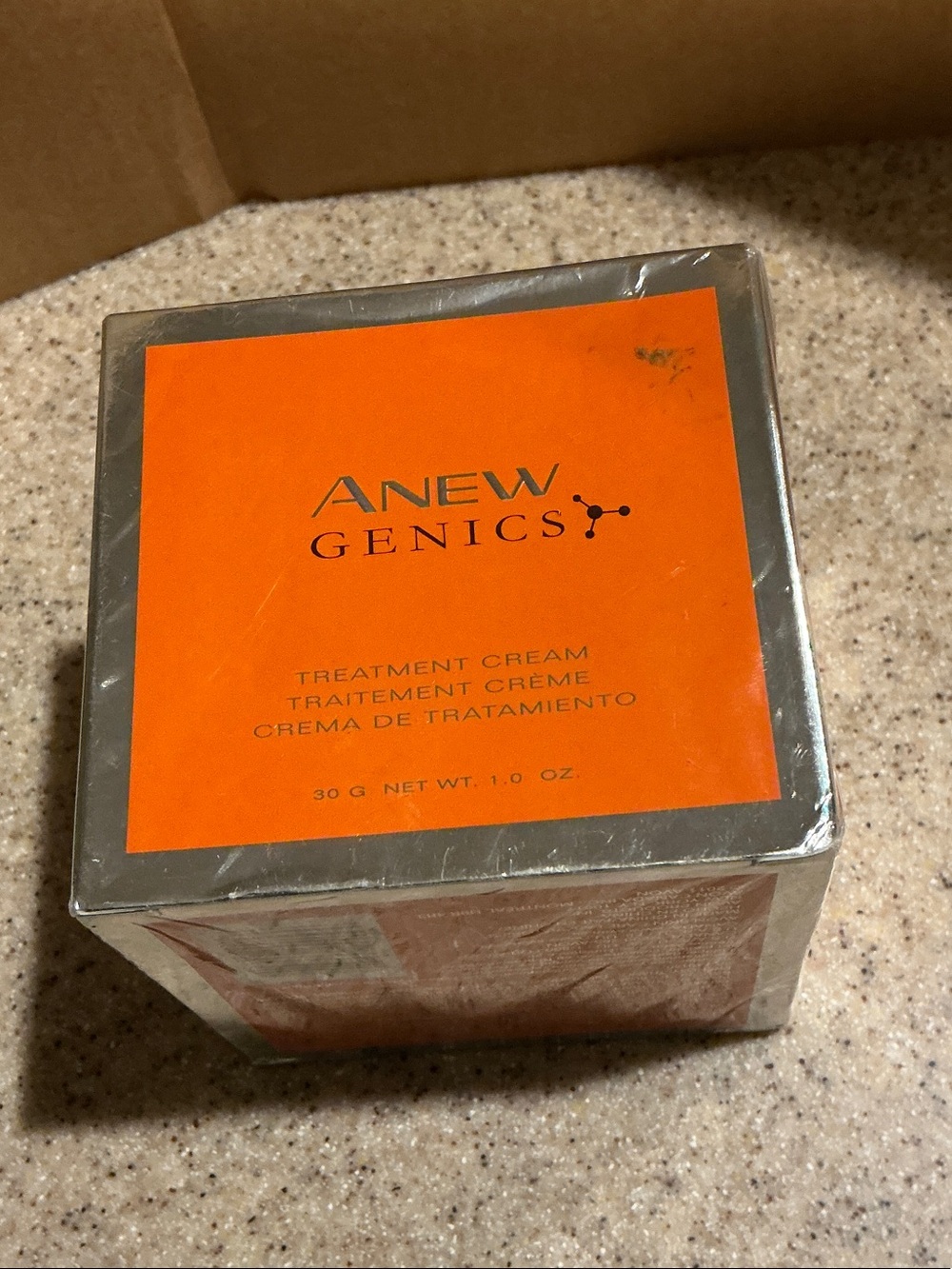 Avon ANEW Genics Treatment Cream Face & Neck 1oz Sealed Box